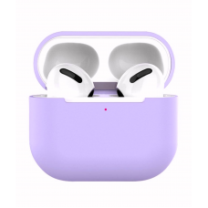 Силіконовий чохол для навушників pods 3 (Бузковий)