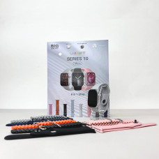 Розумний годинник Smart 10 + 8 ремінців (Сірий)