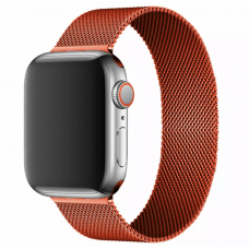 Ремінець для розумного годинника Smart Watch 42/44 Міланська петля (Помаранчевий)