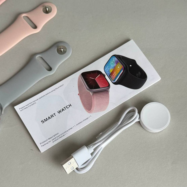 Умные часы Smart GS9 Mini (Розовый)