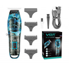 Тример VGR V-923 з 3 насадками LED