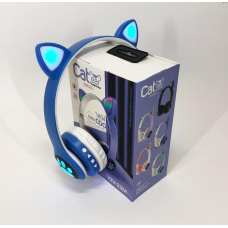 Беспроводные наушники Cat Ear RGB VIV-23M (Синий)