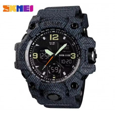 Часы наручные Skmei 1155BDMBK Denim Black