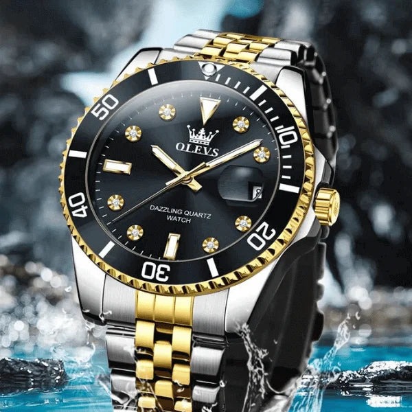 Часы наручные Olevs 9809 Black Accents