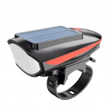 Велоліхтар із сигналом 7599/S7588 з сонячною батареєю