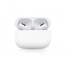 Силіконовий чохол для навушників pods PRO (Прозорий)