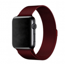 Ремінець для розумного годинника Smart Watch 42/44 Міланська петля (Бордовий)