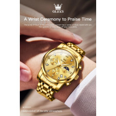 Часы наручные Olevs 2858 Gold