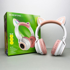 Беспроводные наушники Cat Ear Borofone BO18 (Белый)