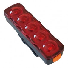 Велоліхтар XFL-101-5LED (red) з акумулятором