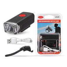 Велофонарь LY-21 XPE с аккумулятором