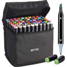 Скетч-маркери для малювання 60 шт.