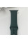 Силиконовый ремешок для умных часов Smart Watch 42/44 (Темно-зеленый)