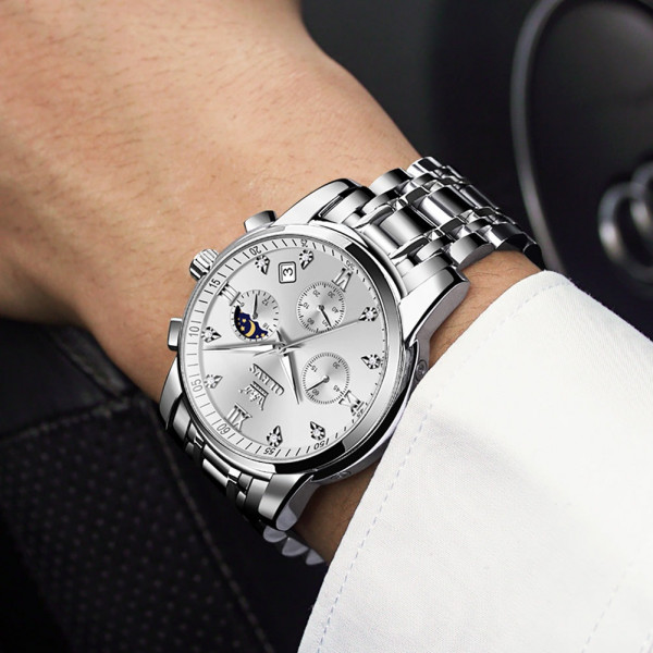 Часы наручные Olevs 2858 White Natural