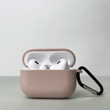 Чехол с карабином для pods PRO 2 (Пудра)