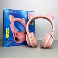 Беспроводные наушники Cat Ear Borofone BO18 (Розовый)