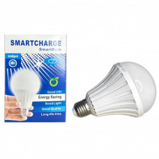 Світлодіодна лампа LED E27 5W з акумулятором