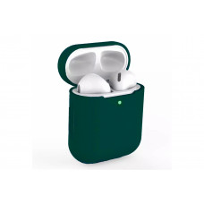 Силіконовий чохол для навушників pods 2 (Темно-зелений)