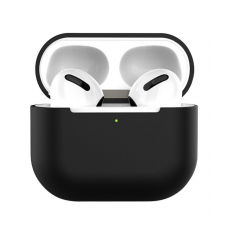 Силіконовий чохол для навушників pods 3 (Чорний)