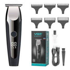 Триммер VGR V-059 с 4 насадками LED