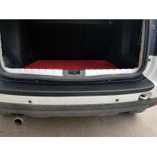 Накладка на задний бампер EuroCap (ABS) для Honda Civic Sedan IX 2011-2016 гг