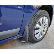 Передние брызговики (2 шт.) для Renault Sandero 2007-2013 гг