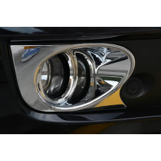 Накладки на протитуманки Libao (2 шт, пласт) для Geely Emgrand X7 2011- рр