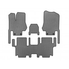 Коврики EVA (2 ряда, 7-местный, Серый) для Nissan Quest 2011-2017 гг