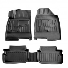 Килимки Stingray 3D (electric) (USA) (5 шт, поліуретан) для Hyundai Ioniq 6 2022- рр