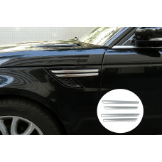 Хромированные накладки на жабры (4 шт) для Range Rover Sport 2014-2022 гг