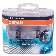 Лампа фары Osram H1 55W 64150CBI Cool Blue Intense