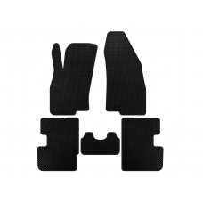 Коврики EVA (2011-2018, HB, 3-дверный, Черный) для Fiat Punto Grande/EVO