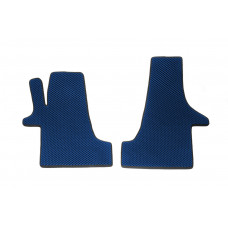 Коврики EVA (Синие, передние, для 2-20251) для Volkswagen T5 Transporter 2003-2010 гг