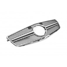 Передняя решетка AMG Silver (2009-2012) для Mercedes E-сlass W212