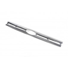 Хромированные накладки на решетку радиатора (нержавейка) OmsaLine - Итальянская Нержавейка для Ford Connect 2006-2009 гг