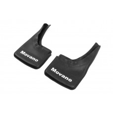 Премиум модельные брызговики с углублениями (2 шт, резина) для Opel Movano 2010-2021 гг