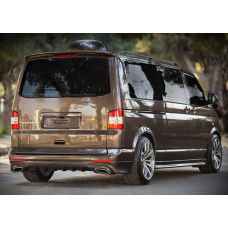 Накладка на задний бампер Sport 2 (грунтованная под покраску) для Volkswagen T5 Multivan 2003-2010 гг