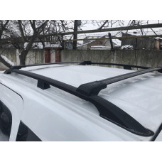 Перемычки на рейлинги под ключ WingBar (2 шт) до 110 см, Серый для Renault Kangoo 2008-2020 гг