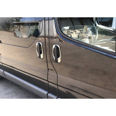 Обведення ручок (4 шт, нерж.) для Nissan Primastar 2002-2014 рр