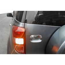 Накладка на ручку открывания багажника (нерж.) для Daihatsu Terios 2006-2017 гг