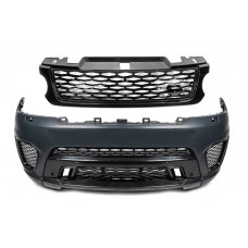 Передний бампер с решеткой SVR (2013-2018) для Range Rover Sport