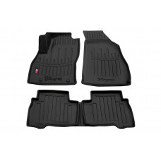 Коврики резиновые Stingray 3D (5 шт, полиуретан) для Fiat Fiorino/Qubo 2008-2024 гг