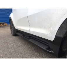 Боковые Подножки Niken-Style S101 (2 шт., Алюминий) для Kia Sportage 2010-2015 гг