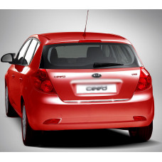 Накладка на багажник (HB, нержавейка) для Kia Ceed 2007-2012 гг