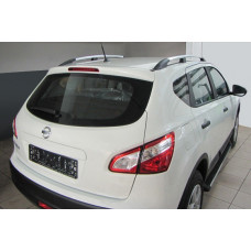 Хромированные Рейлинги Пластиковые ножки для Nissan Qashqai 2007-2010 гг