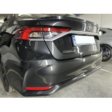 Спойлер LIP (Sunplex, черный) (117,9см*5,5см) для Toyota Corolla 2019- гг