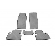 Килимки EVA (сірі) Довгий, 5 штук (передні і задні) для Nissan Patrol Y60 1988-1997 рр