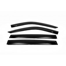 Ветровики на окна (4 шт, HIC) для Toyota Highlander 2019- гг