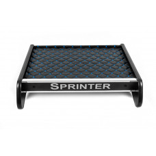 Полиця на панель (Чорна з синьою ниткою) для Mercedes Sprinter W907/W910 2018- рр