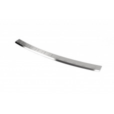 Накладка на задний бампер (SW, матовая, нержавейка) для Mercedes C-class W204 2007-2015 гг